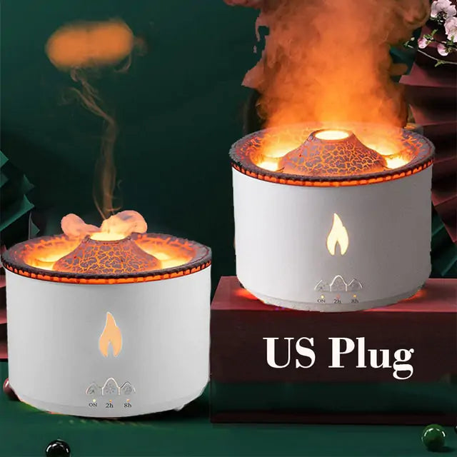 Flame Essential Oil Diffuser - Household Gadgets